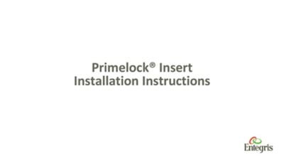 PrimeLock® Connection Verification Ring | OD Tube Size | Entegris