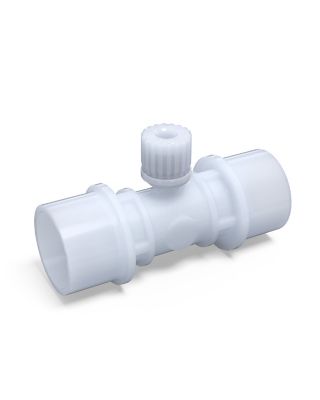 PrimeLock® Tee Adapter, PureBond® Pipe Legs 1 and 3 PrimeLock® Tube